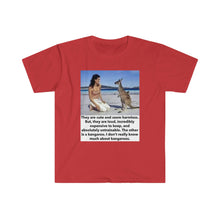 Load image into Gallery viewer, Unisex Softstyle T-Shirt - Kangaroo