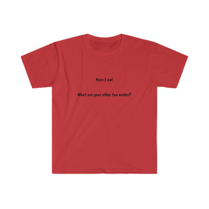 Unisex Softstyle T-Shirt - Other Two Wishes
