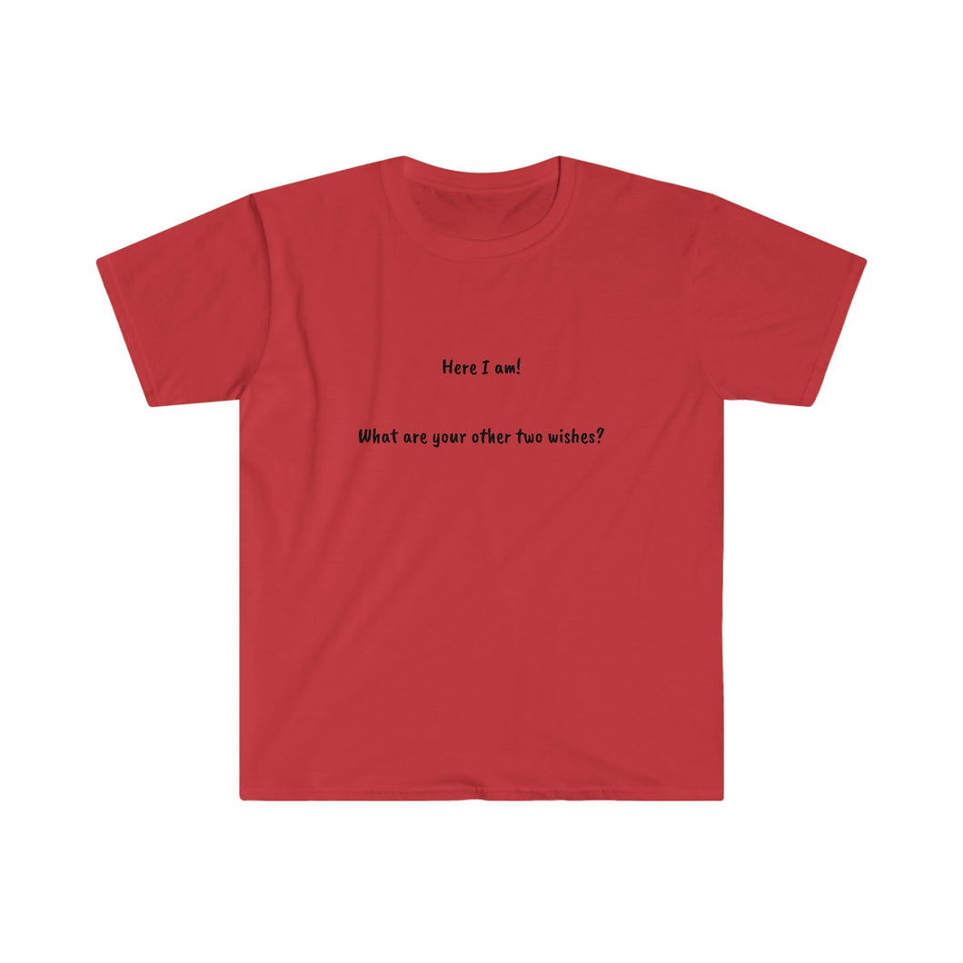 Printify T-Shirt Red / S Unisex Softstyle T-Shirt - Other Two Wishes