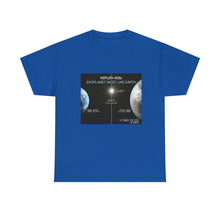 Load image into Gallery viewer, Printify T-Shirt Royal / S Unisex Heavy Cotton Tee - Kepler 452b