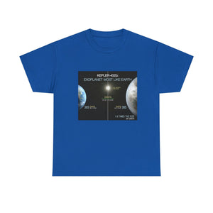 Printify T-Shirt Royal / S Unisex Heavy Cotton Tee - Kepler 452b