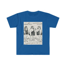 Load image into Gallery viewer, Printify T-Shirt Royal / S Unisex Softstyle T-Shirt - Teach her to talk