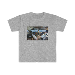 Printify T-Shirt Sport Grey / S Unisex Softstyle T-Shirt - From Cockpit
