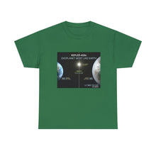 Load image into Gallery viewer, Printify T-Shirt Turf Green / S Unisex Heavy Cotton Tee - Kepler 452b
