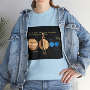 Unisex Heavy Cotton Tee - All planets