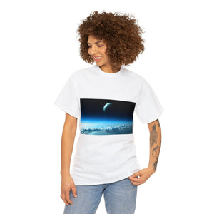 Printify T-Shirt Unisex Heavy Cotton Tee - Earth-2