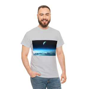 Printify T-Shirt Unisex Heavy Cotton Tee - Earth-2