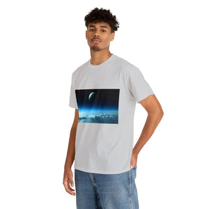 Printify T-Shirt Unisex Heavy Cotton Tee - Earth-2