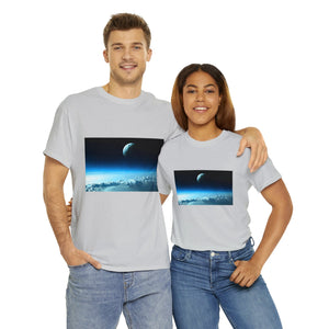 Printify T-Shirt Unisex Heavy Cotton Tee - Earth-2