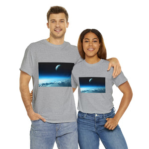 Printify T-Shirt Unisex Heavy Cotton Tee - Earth-2