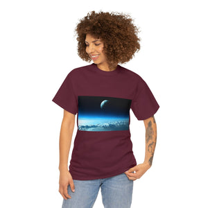 Printify T-Shirt Unisex Heavy Cotton Tee - Earth-2