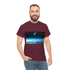Printify T-Shirt Unisex Heavy Cotton Tee - Earth-2