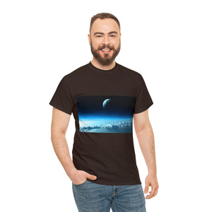 Printify T-Shirt Unisex Heavy Cotton Tee - Earth-2