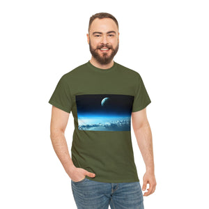 Printify T-Shirt Unisex Heavy Cotton Tee - Earth-2