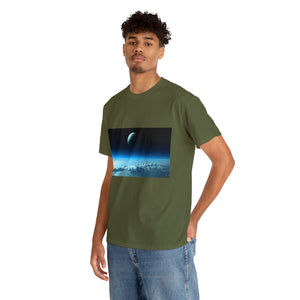 Printify T-Shirt Unisex Heavy Cotton Tee - Earth-2