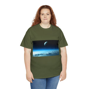 Printify T-Shirt Unisex Heavy Cotton Tee - Earth-2