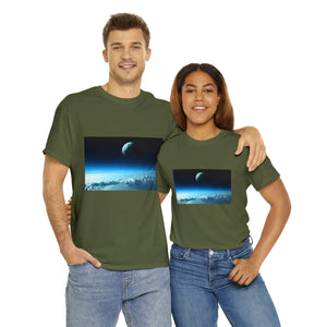 Printify T-Shirt Unisex Heavy Cotton Tee - Earth-2