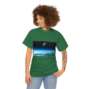 Printify T-Shirt Unisex Heavy Cotton Tee - Earth-2