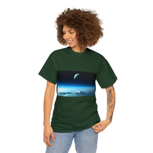 Printify T-Shirt Unisex Heavy Cotton Tee - Earth-2