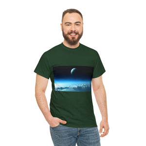 Printify T-Shirt Unisex Heavy Cotton Tee - Earth-2