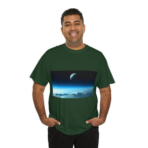 Printify T-Shirt Unisex Heavy Cotton Tee - Earth-2