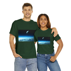 Printify T-Shirt Unisex Heavy Cotton Tee - Earth-2