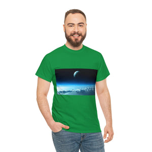Printify T-Shirt Unisex Heavy Cotton Tee - Earth-2