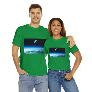 Printify T-Shirt Unisex Heavy Cotton Tee - Earth-2
