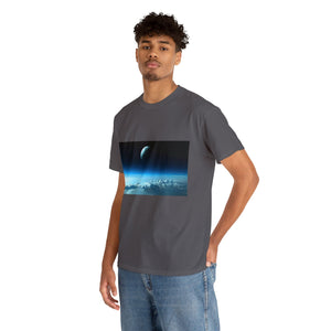 Printify T-Shirt Unisex Heavy Cotton Tee - Earth-2
