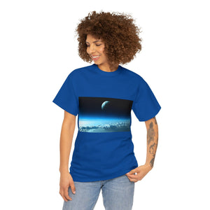 Printify T-Shirt Unisex Heavy Cotton Tee - Earth-2