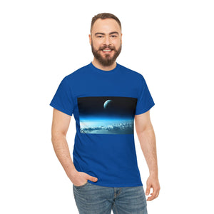 Printify T-Shirt Unisex Heavy Cotton Tee - Earth-2