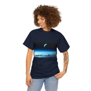Printify T-Shirt Unisex Heavy Cotton Tee - Earth-2