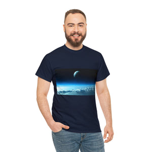 Printify T-Shirt Unisex Heavy Cotton Tee - Earth-2
