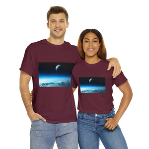 Printify T-Shirt Unisex Heavy Cotton Tee - Earth-2