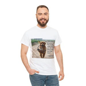 Printify T-Shirt Unisex Heavy Cotton Tee - Help Others