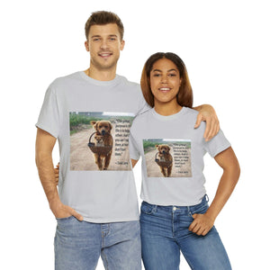 Printify T-Shirt Unisex Heavy Cotton Tee - Help Others