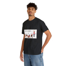 Load image into Gallery viewer, Printify T-Shirt Unisex Heavy Cotton Tee - How to do Burpees