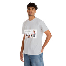 Load image into Gallery viewer, Printify T-Shirt Unisex Heavy Cotton Tee - How to do Burpees