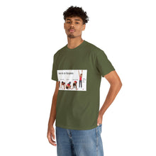 Load image into Gallery viewer, Printify T-Shirt Unisex Heavy Cotton Tee - How to do Burpees