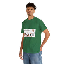 Load image into Gallery viewer, Printify T-Shirt Unisex Heavy Cotton Tee - How to do Burpees