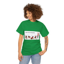 Load image into Gallery viewer, Printify T-Shirt Unisex Heavy Cotton Tee - How to do Burpees