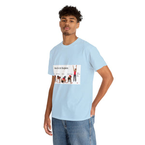 Printify T-Shirt Unisex Heavy Cotton Tee - How to do Burpees