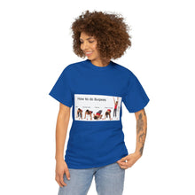 Load image into Gallery viewer, Printify T-Shirt Unisex Heavy Cotton Tee - How to do Burpees