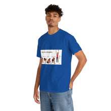 Load image into Gallery viewer, Printify T-Shirt Unisex Heavy Cotton Tee - How to do Burpees