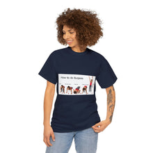 Load image into Gallery viewer, Printify T-Shirt Unisex Heavy Cotton Tee - How to do Burpees