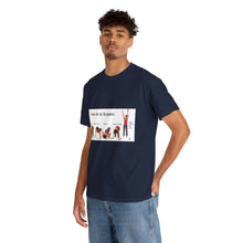 Load image into Gallery viewer, Printify T-Shirt Unisex Heavy Cotton Tee - How to do Burpees