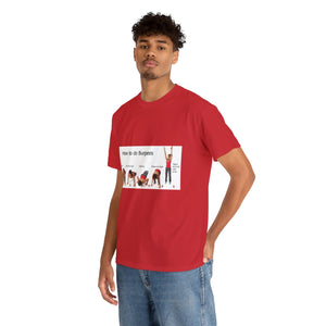 Printify T-Shirt Unisex Heavy Cotton Tee - How to do Burpees