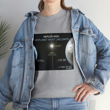 Load image into Gallery viewer, Printify T-Shirt Unisex Heavy Cotton Tee - Kepler 452b