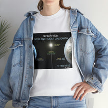 Load image into Gallery viewer, Printify T-Shirt Unisex Heavy Cotton Tee - Kepler 452b