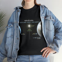 Load image into Gallery viewer, Printify T-Shirt Unisex Heavy Cotton Tee - Kepler 452b